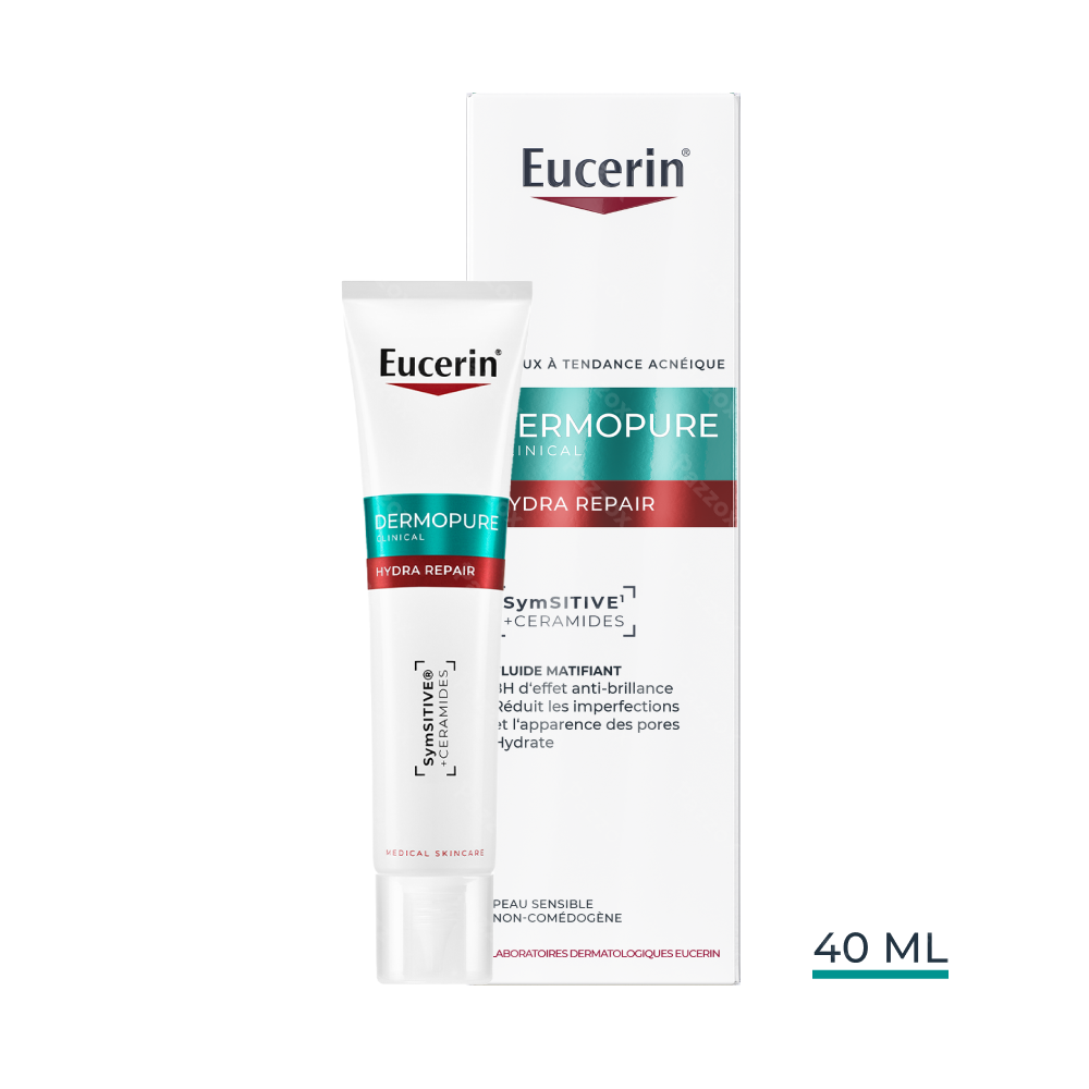 Eucerin Dermopure Clinical Hydra Repair Peau Desséchée 40ml