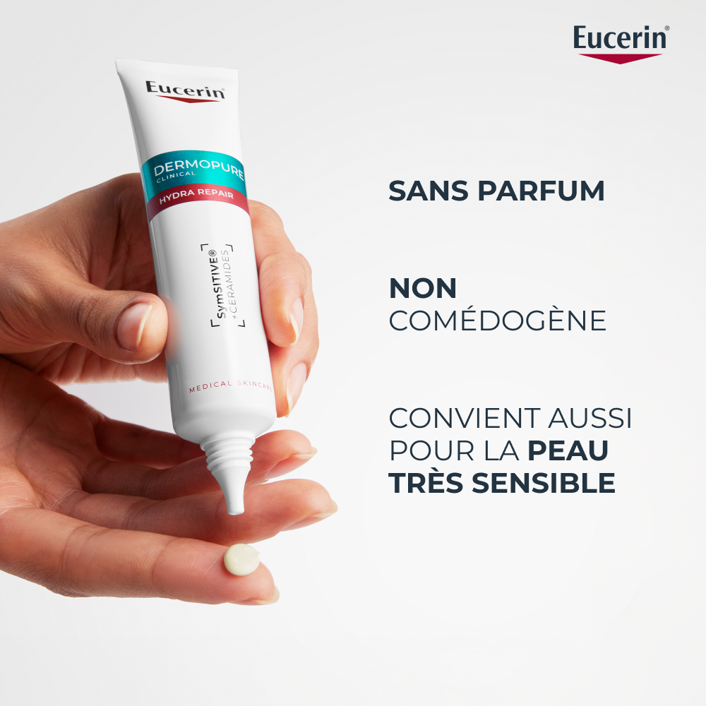 Eucerin Dermopure Clinical Hydra Repair Peau Desséchée 40ml