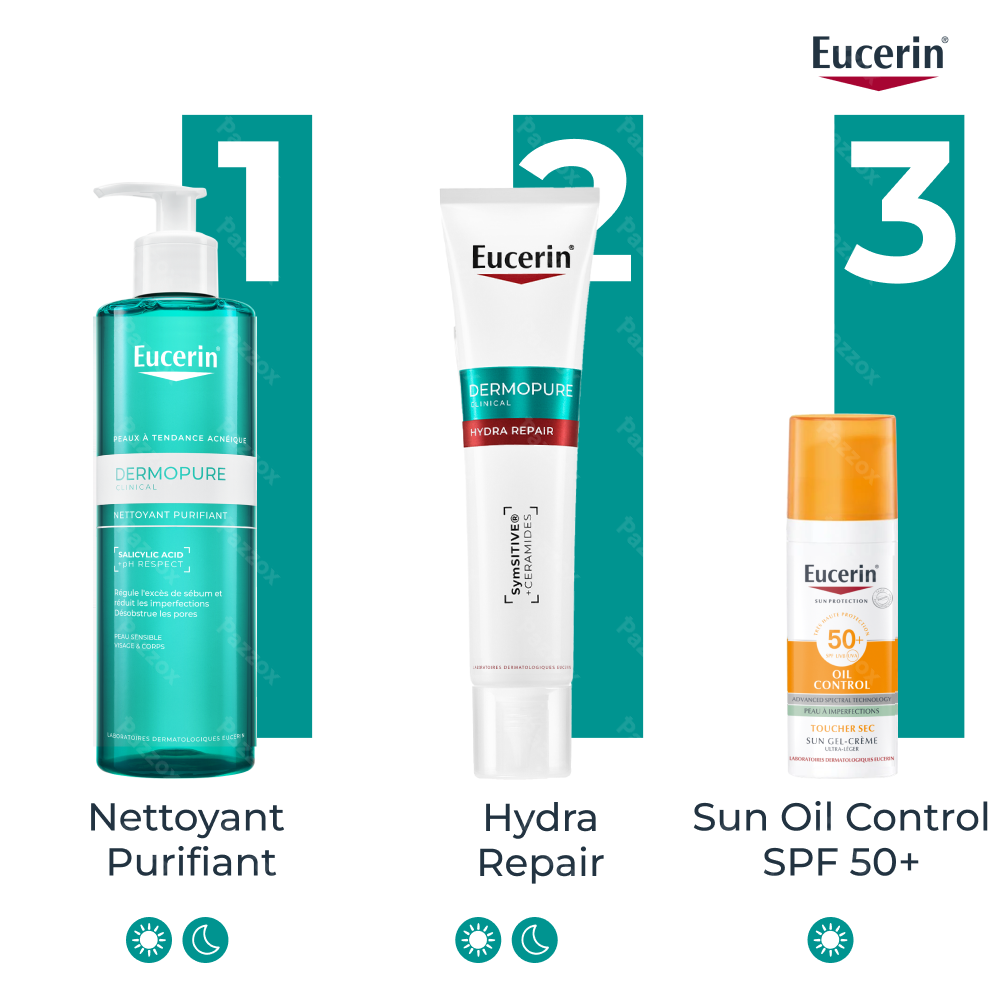 Eucerin Dermopure Clinical Hydra Repair Peau Desséchée 40ml
