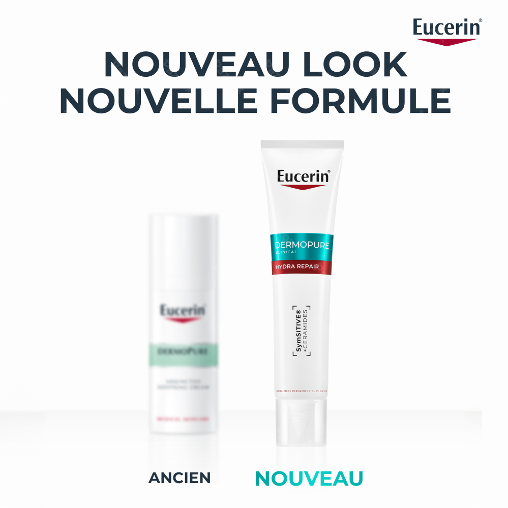 Eucerin Dermopure Clinical Hydra Repair Peau Desséchée 40ml
