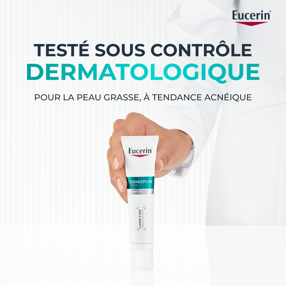 Eucerin Dermopure Clinical Peeling 10 Soin Nuit 40ml