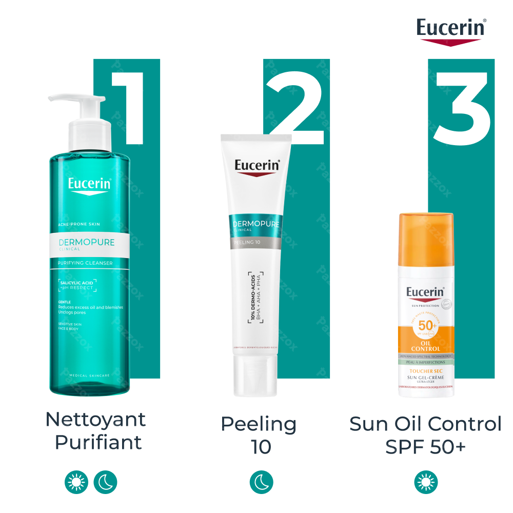 Eucerin Dermopure Clinical Peeling 10 Soin Nuit 40ml