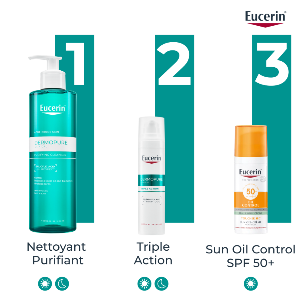 Eucerin Dermopure Clinical Fluide Triple Action 40ml