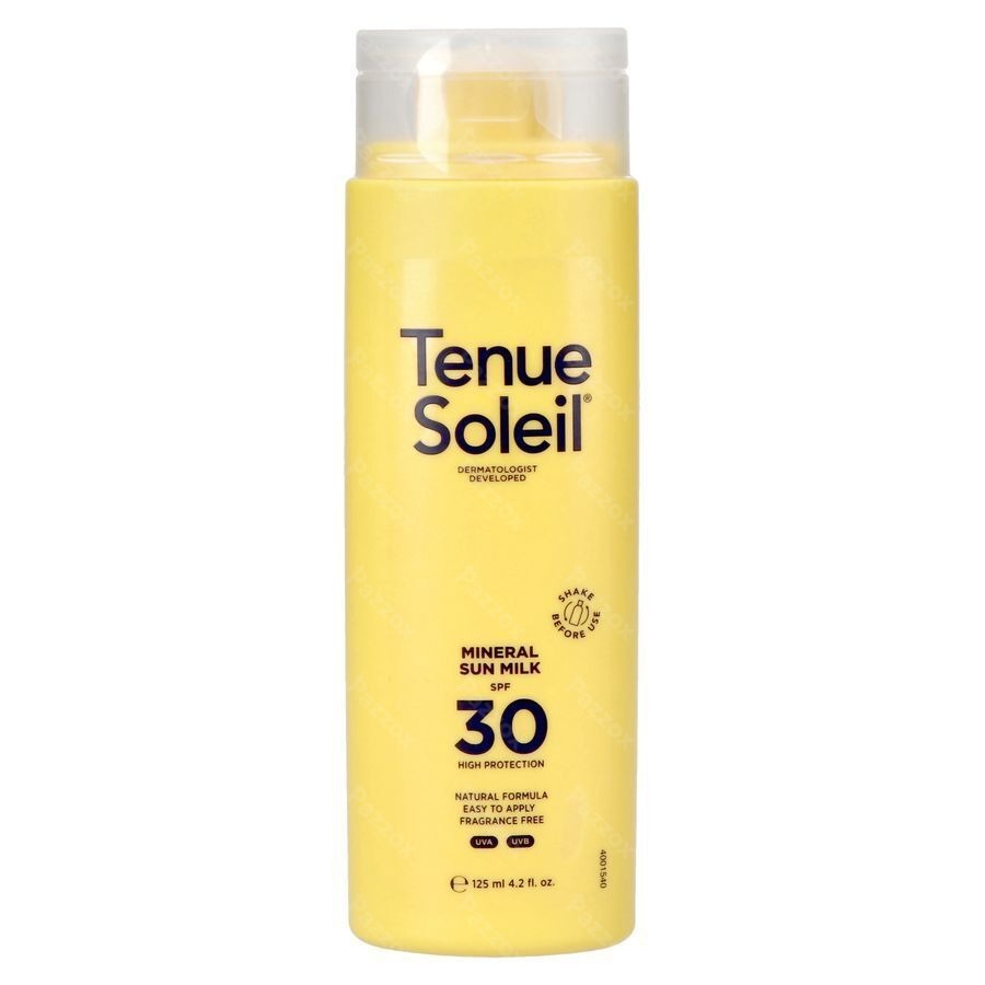 Tenue Soleil Crème Solaire Minérale SPF30 125ml