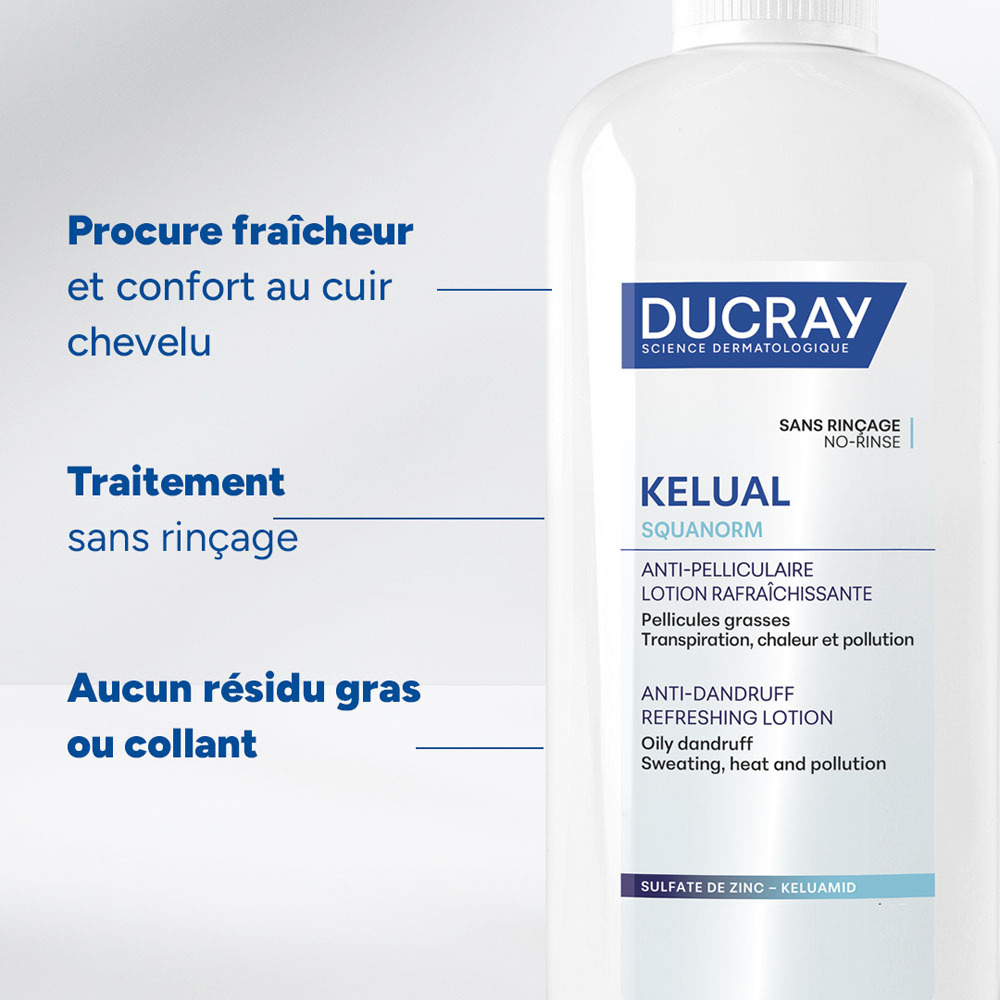 Ducray Kelual Squanorm Anti-Pelliculaires Lotion 190ml