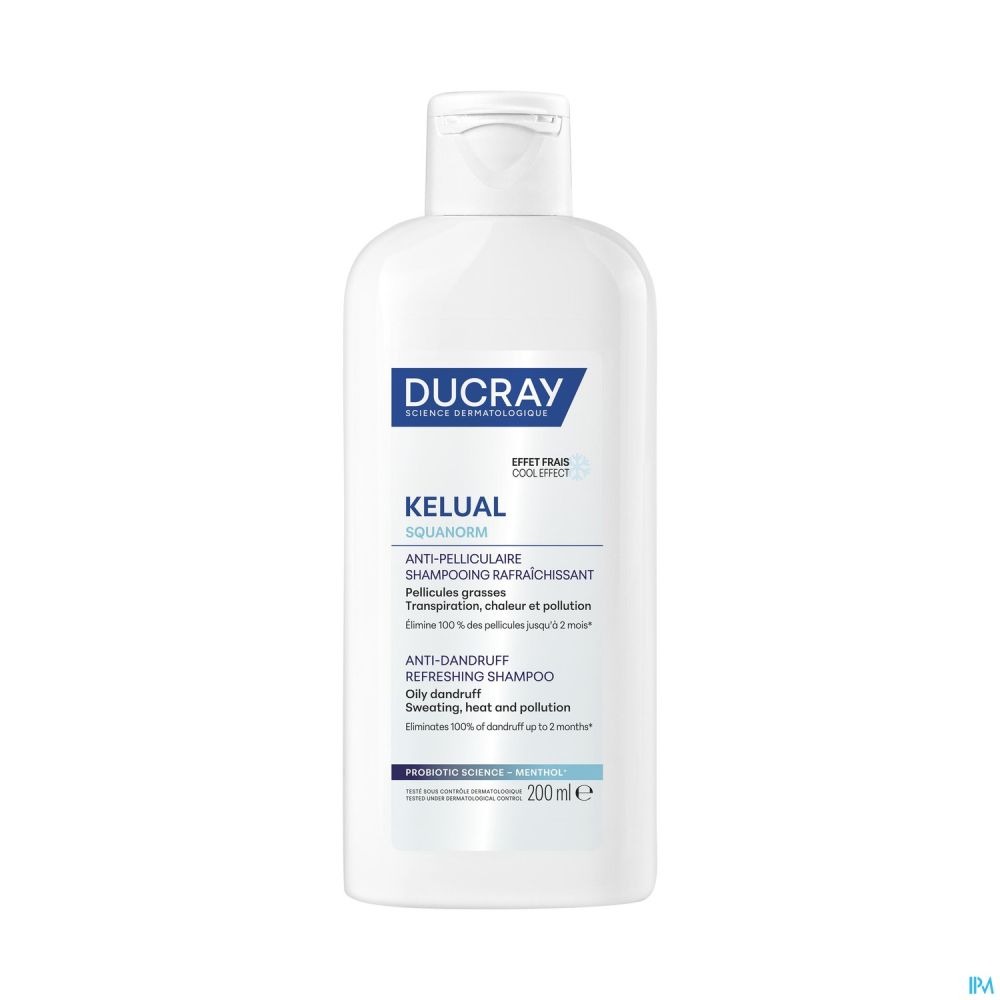 Ducray Kelual Squanorm Shampooing Rafraîchissant 200 ml