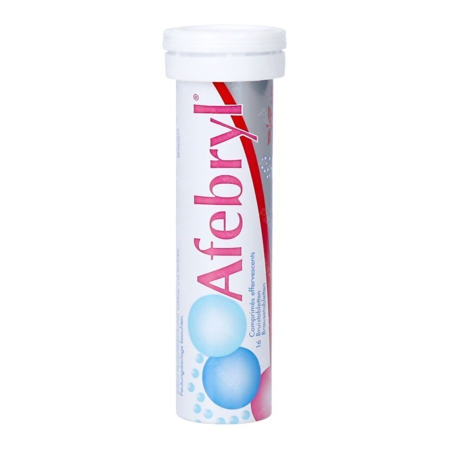 Afebryl 200mg/300mg 16 Comprimés Effervescents
