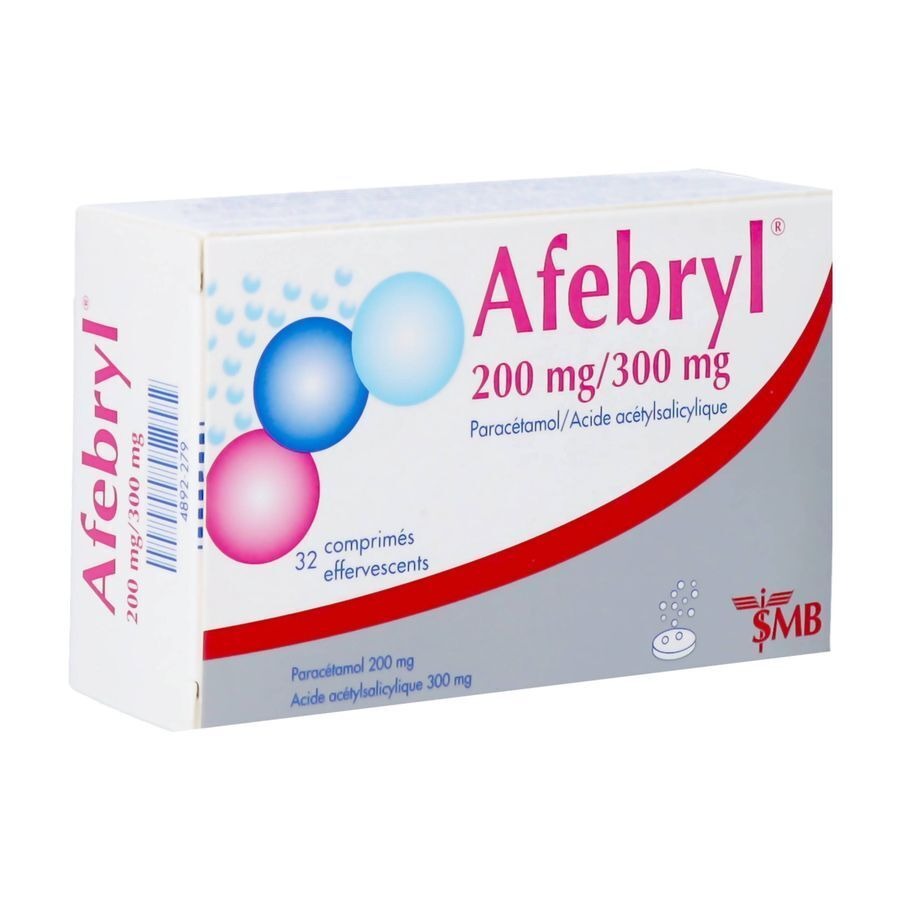 Afebryl 200mg/300mg Comprimés Effervescents