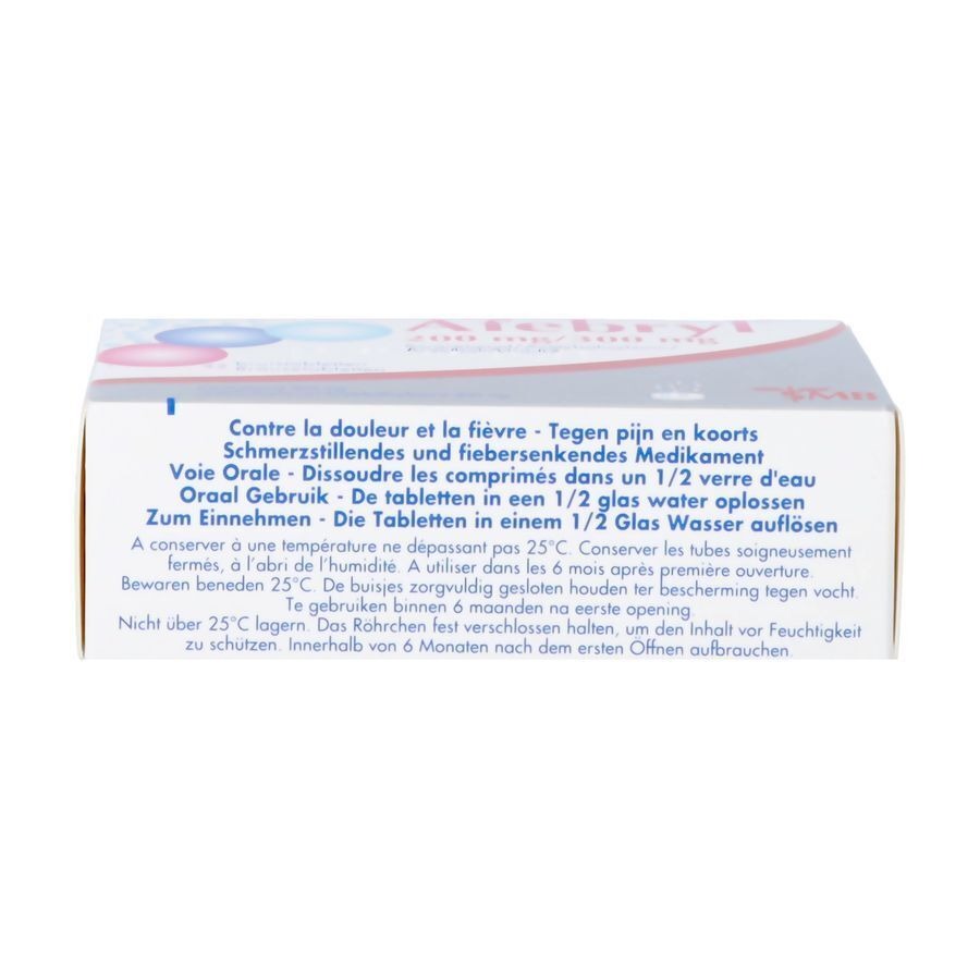 Afebryl 200mg/300mg Comprimés Effervescents