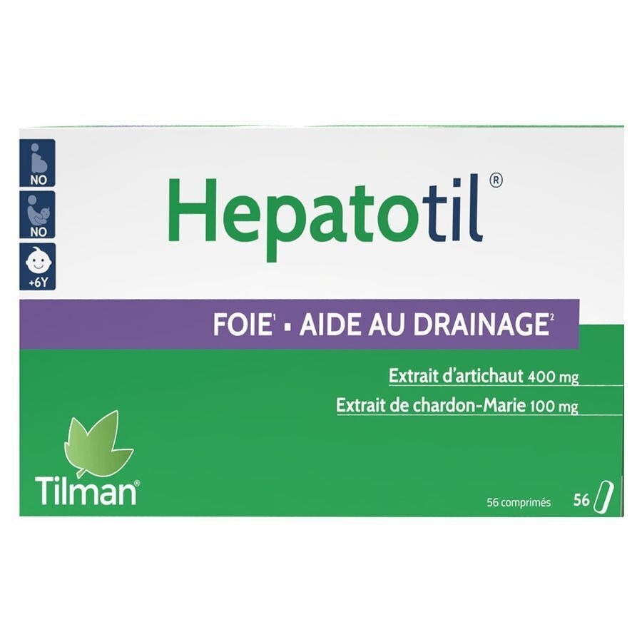 Hepatotil 56 Comprimés
