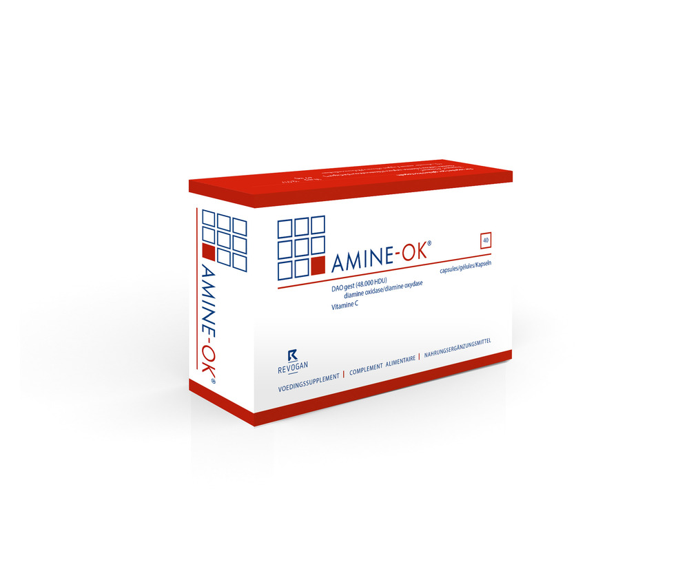 Revogan Amine-Ok Dégration de l'Histamine 40 Capsules