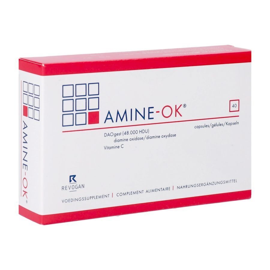 Revogan Amine-Ok Dégration de l'Histamine 40 Capsules