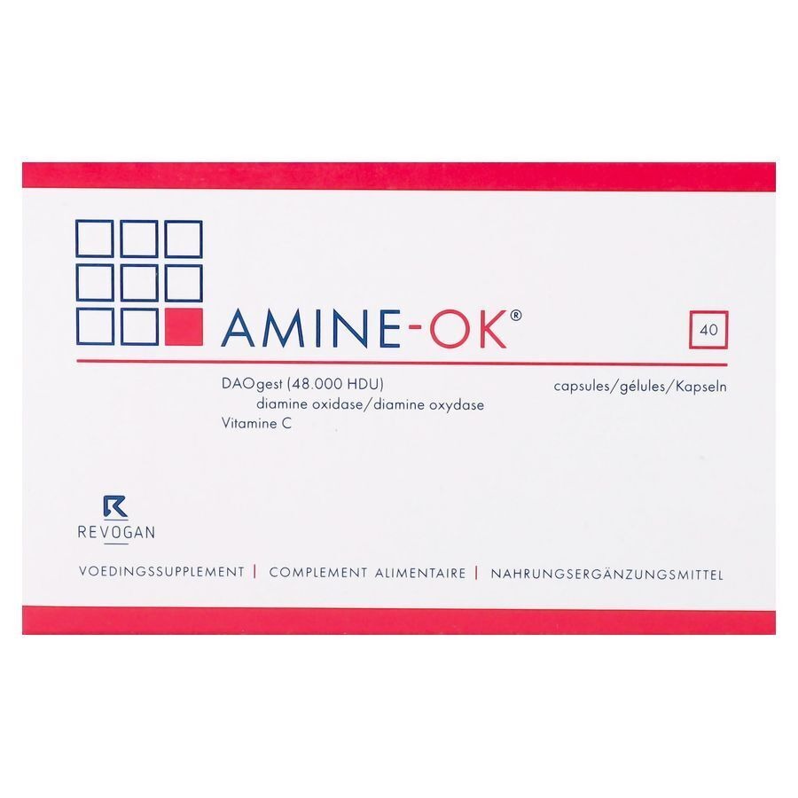 Revogan Amine-Ok Dégration de l'Histamine 40 Capsules