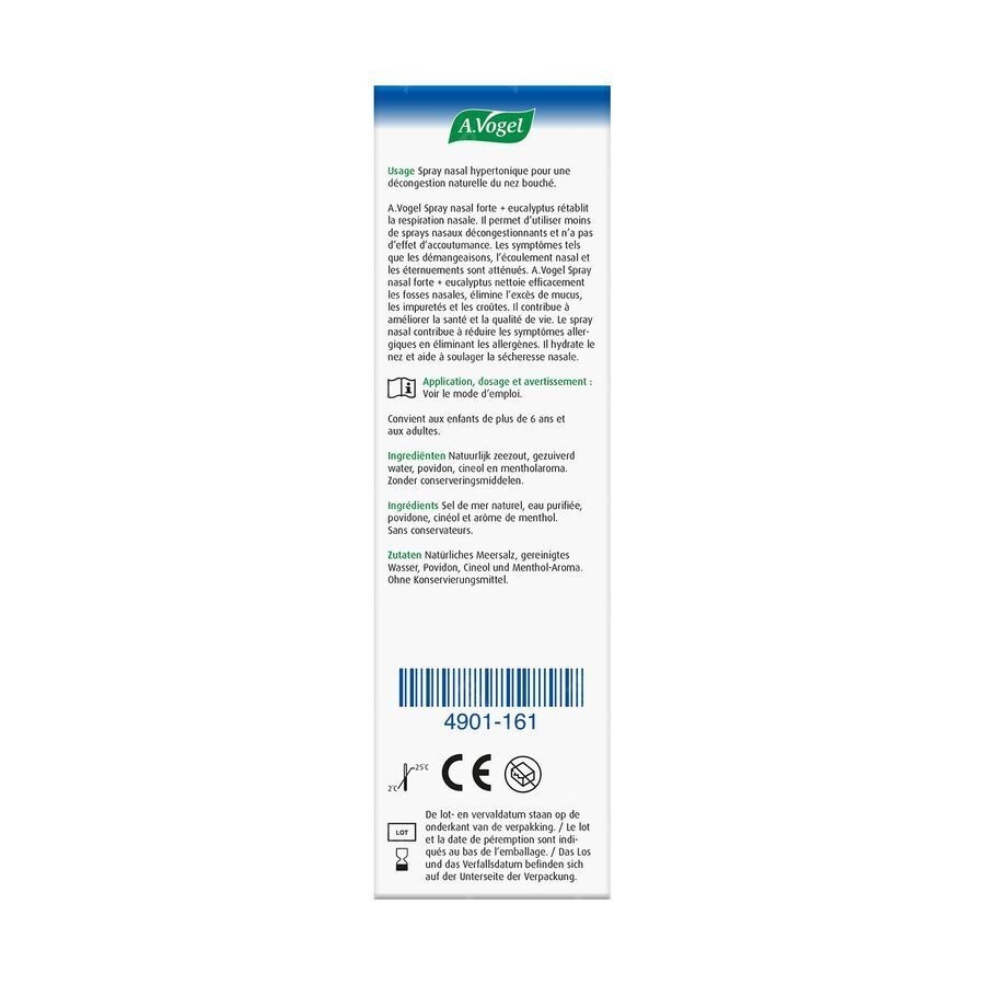 A.Vogel Cinuforce Spray Nasal Forte+Eucalyptus 20ml
