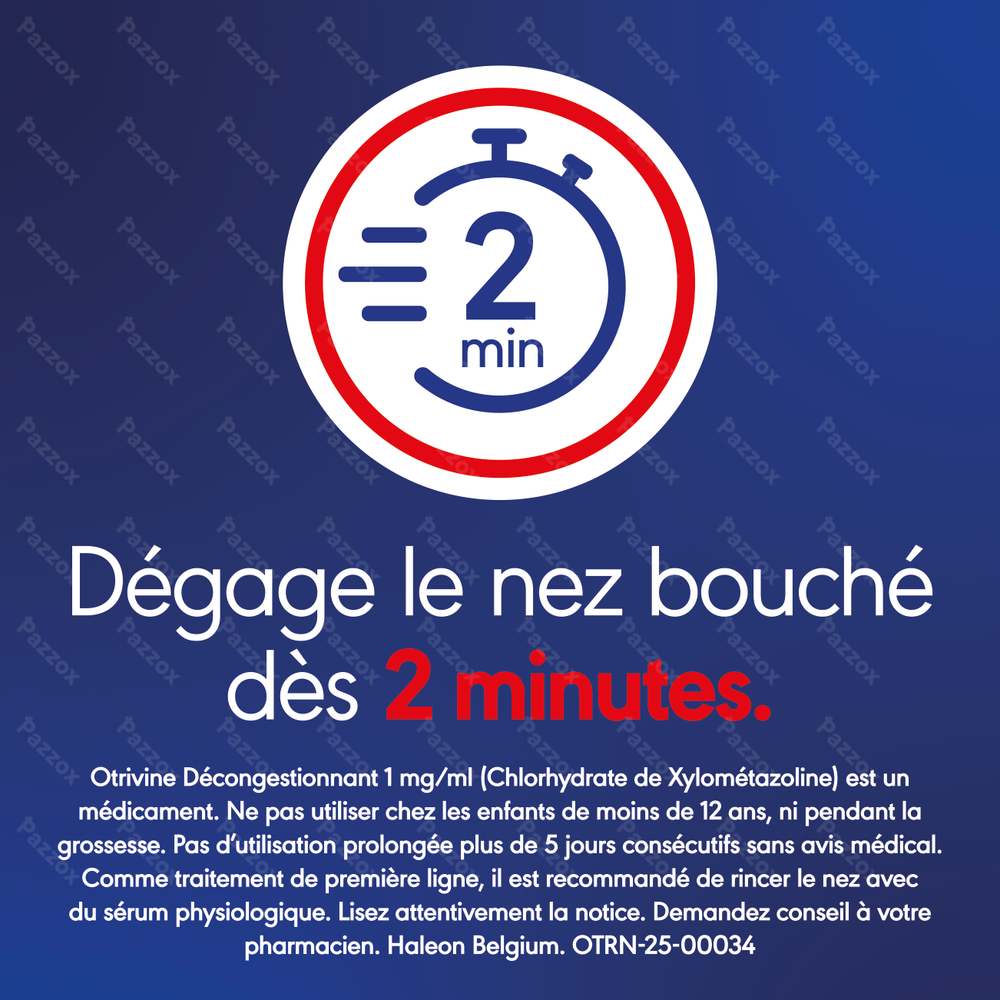 Otrivine Décongestionnant 1 mg/ml Spray Nasal 10ml