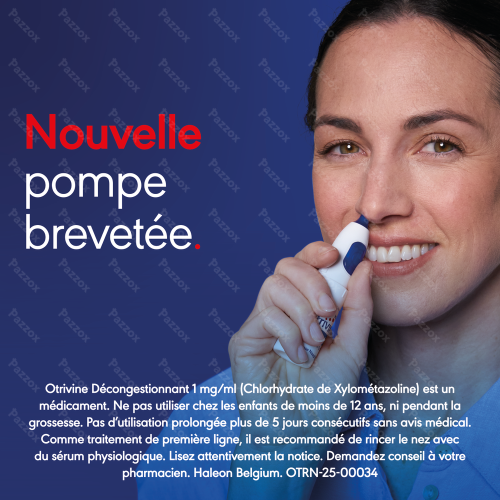 Otrivine Décongestionnant 1 mg/ml Spray Nasal 10ml