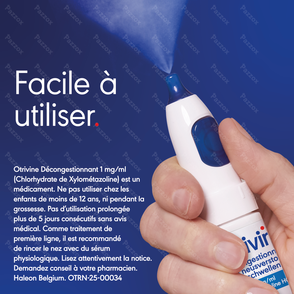 Otrivine Décongestionnant 1 mg/ml Spray Nasal 10ml