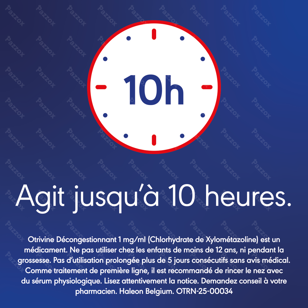 Otrivine Décongestionnant 1 mg/ml Spray Nasal 10ml