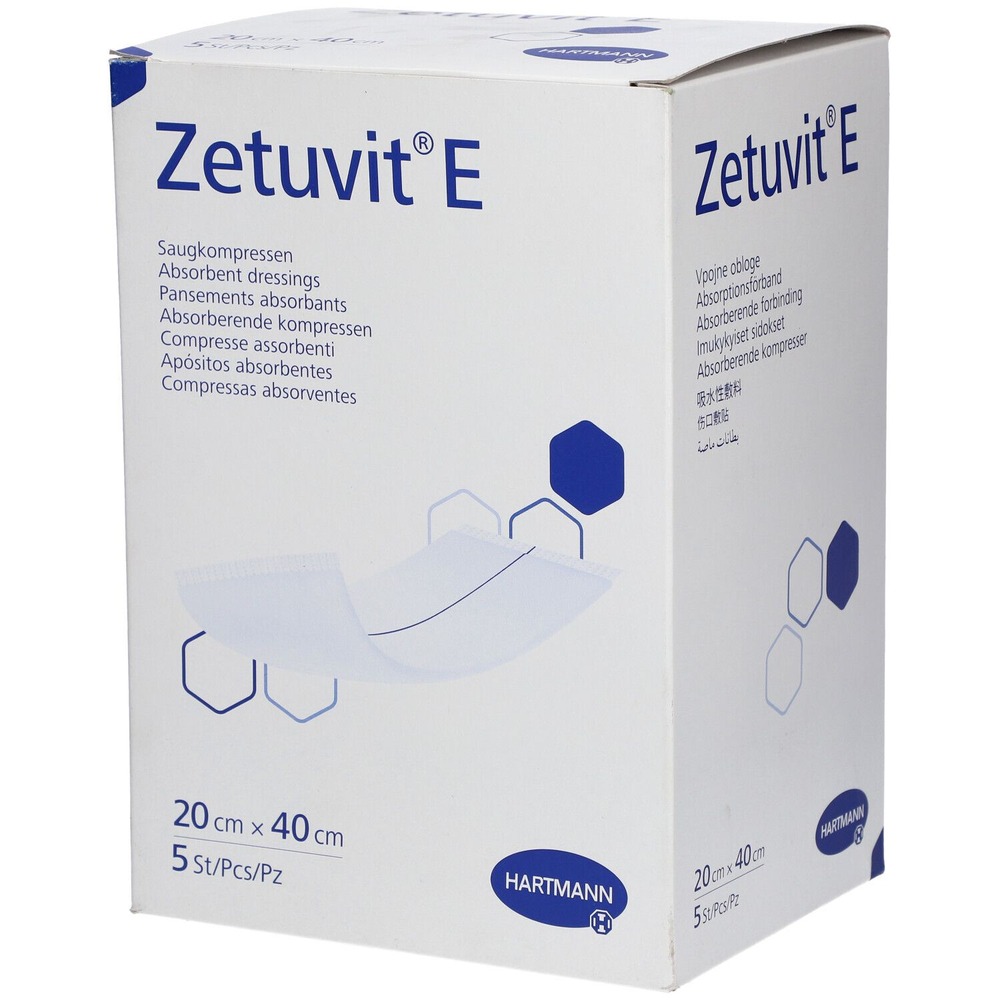 Zetuvit E Sterile 20x40cm 5