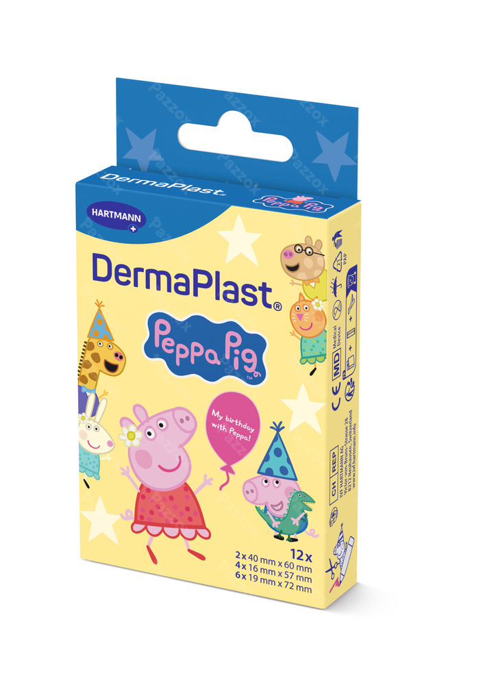 Dermaplast Pansements Peppa Pig 12
