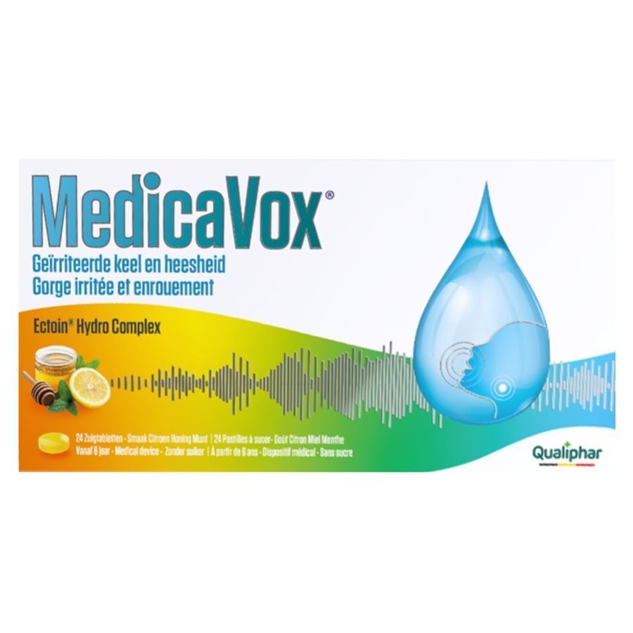 Medicavox Miel & Citron Comprimés A Sucer 24