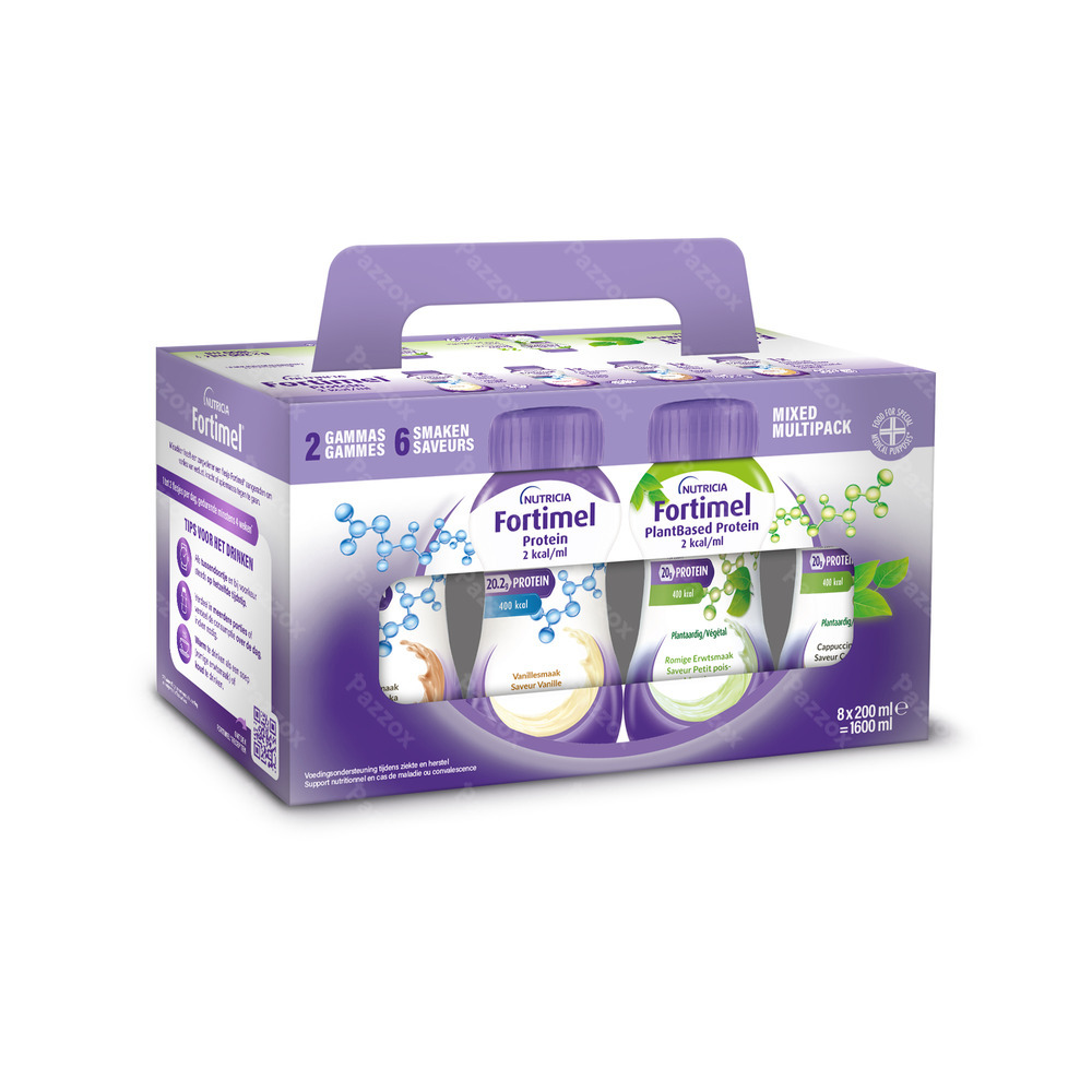 Fortimel Multipack Plantbased 2kcal 8x200ml