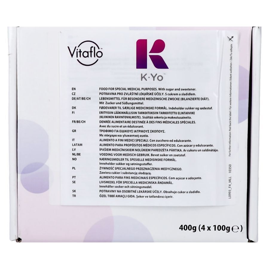 K.yo Pudding Baies 4x100g