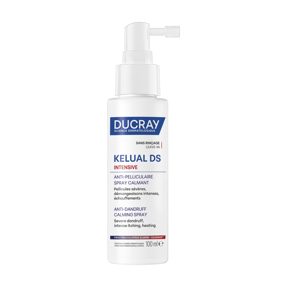 Kelual DS Intensive Spray Calmant Anti-Pelliculaire, Pellicules sévères & démangeaisons intenses 100ml
