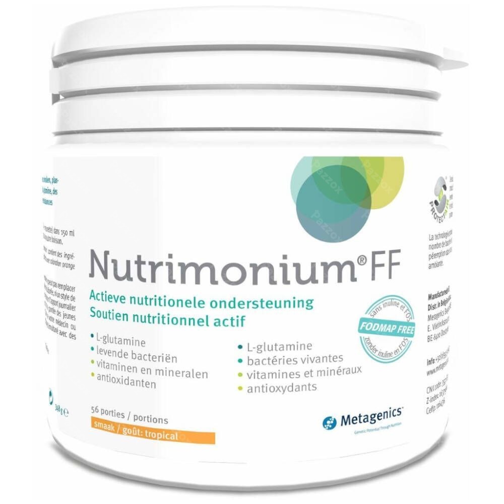 Metagenics Nutrimonium Fodmap Free Tropical 56 Portions
