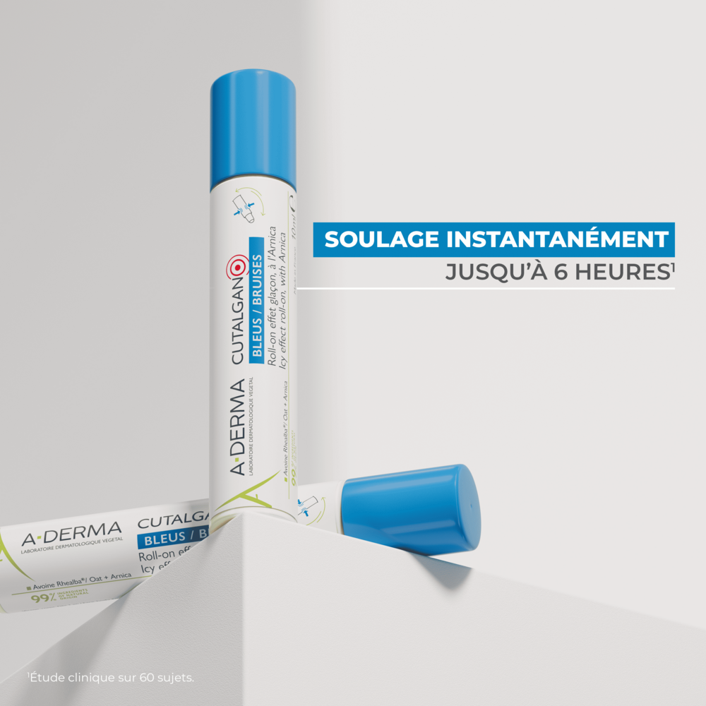 A-Derma Cutalgan Roll On Sos Bleus 10ml