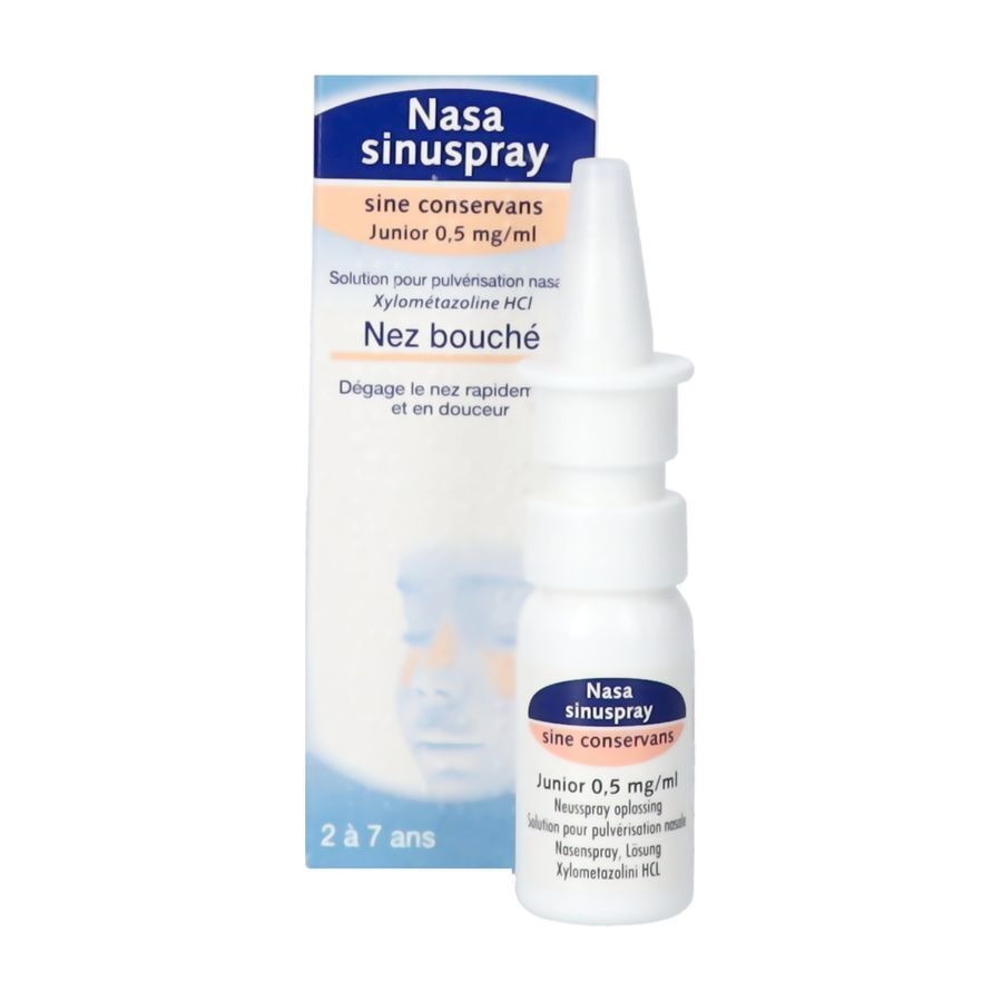 Nasasinuspray 0,5 mg/ml Sine Conservans Junior 10ml