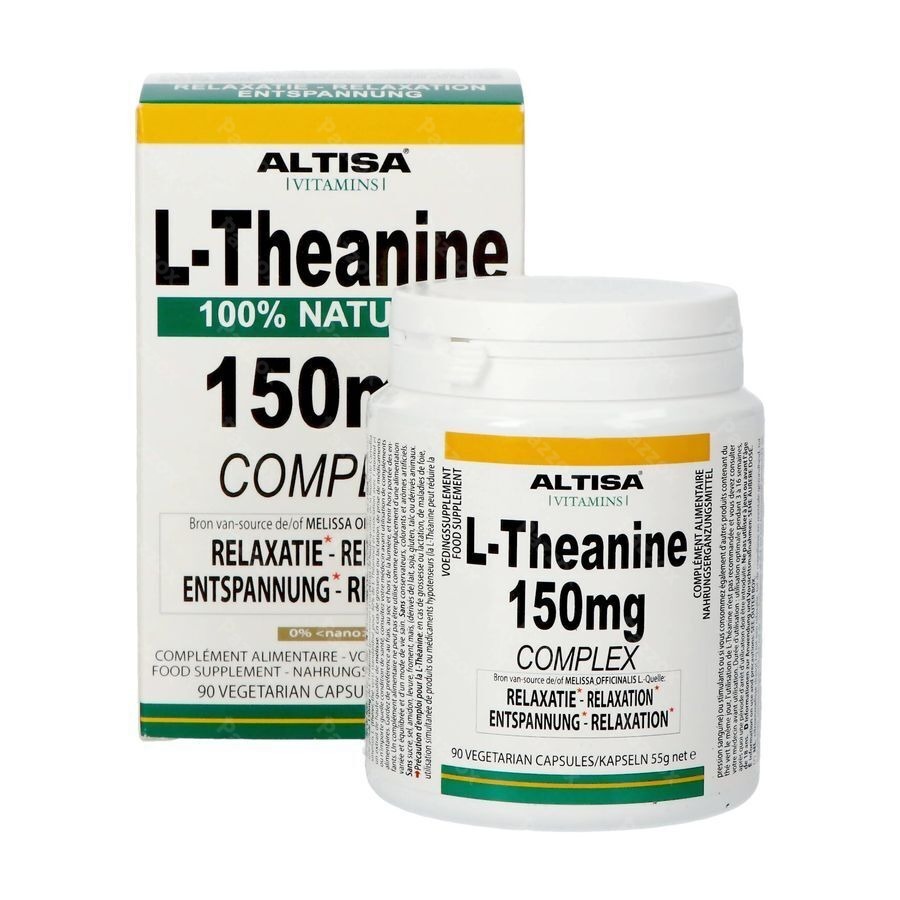 Altisa l-theanine 150mg Complex Pot V-caps 90