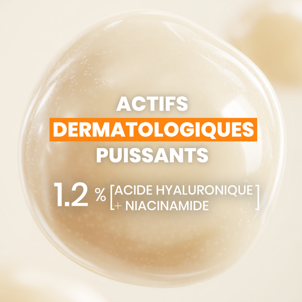 Avène Solaire Ultra Sérum SPF50+ Repulpant anti-âge, Très Haute Protection, Acide hyaluronique & Niacinamide, Peau sensible 30ml