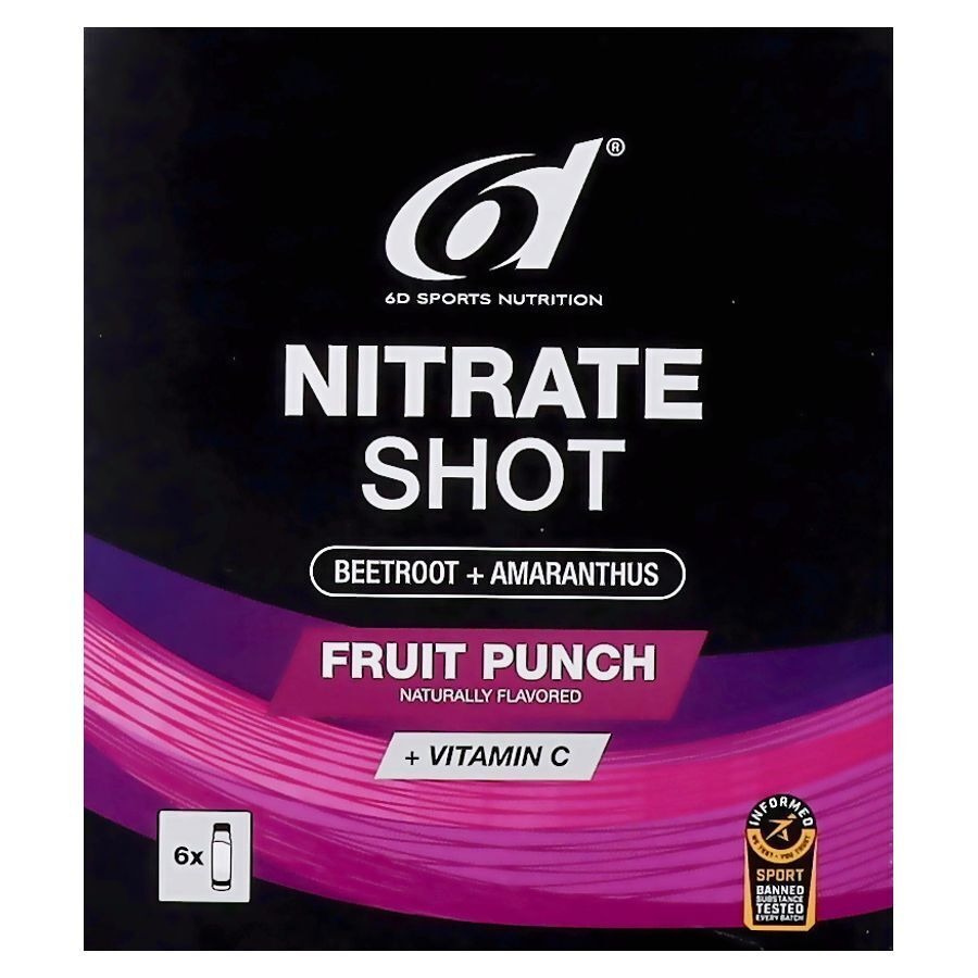 6d Nitrate Shot Fruit Punch 6x100ml