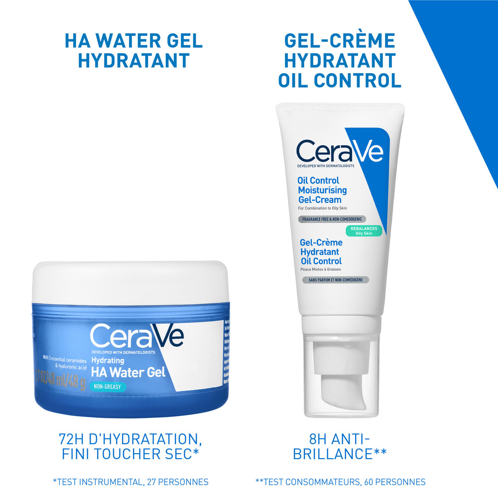 CeraVe HA Gel-Eau Hydratant 48 ml