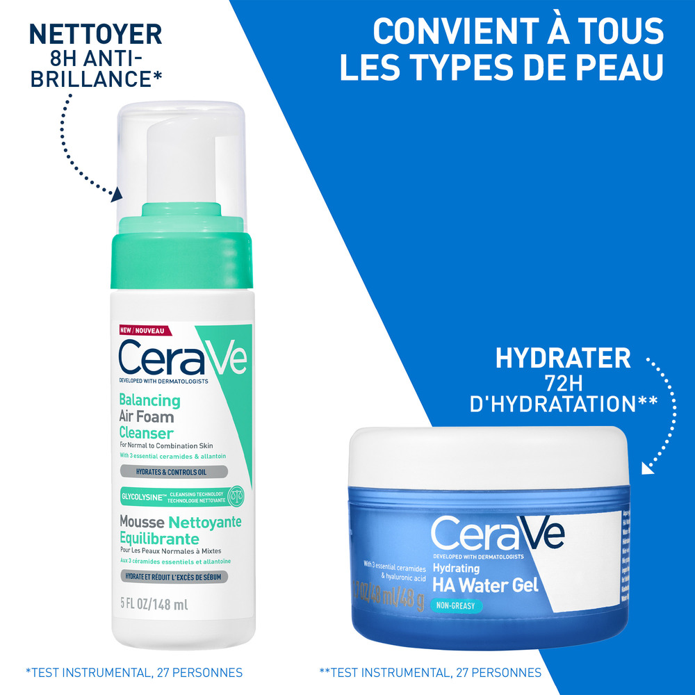 CeraVe HA Gel-Eau Hydratant 48 ml