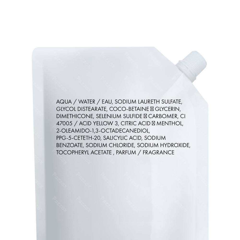 Vichy Dercos Shampooing Anti-Pelliculaire DS Recharge Cheveux Normaux à Gras