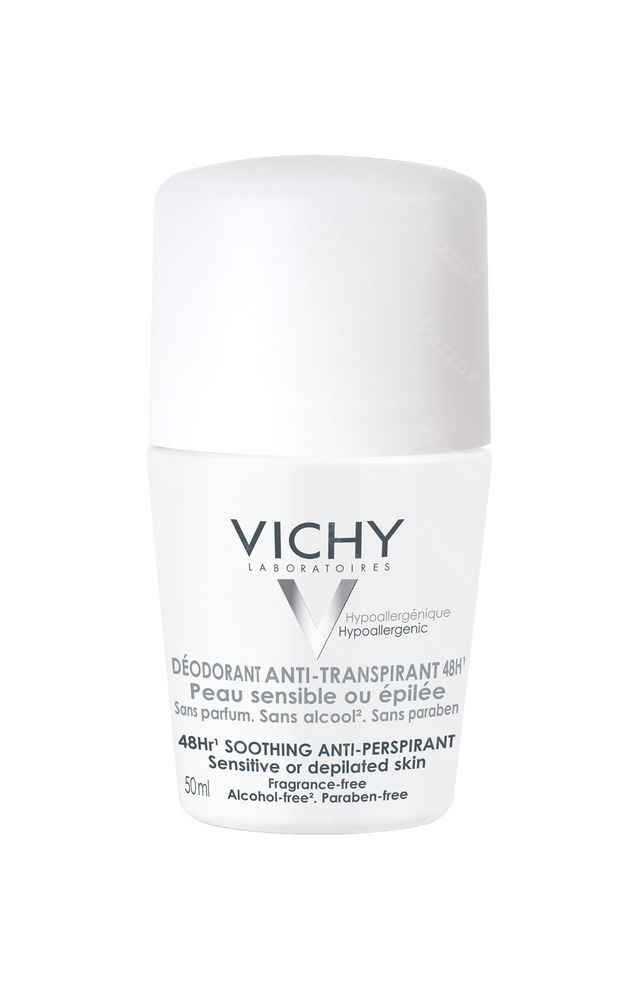Vichy Déodorant Peau Sensible Epilée Bille 48h 50ml
