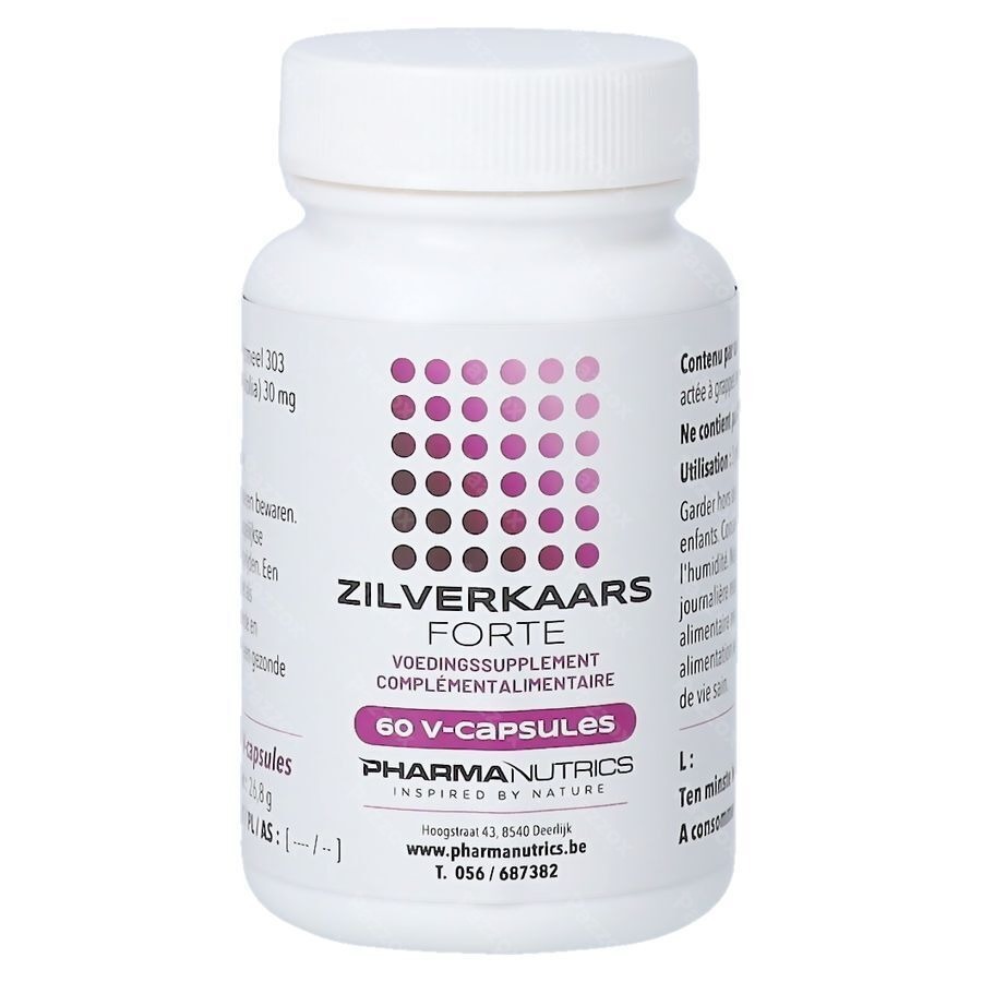 Pharmanutrics Actée à Grappes Noires Forte 60 Capsules Végétales