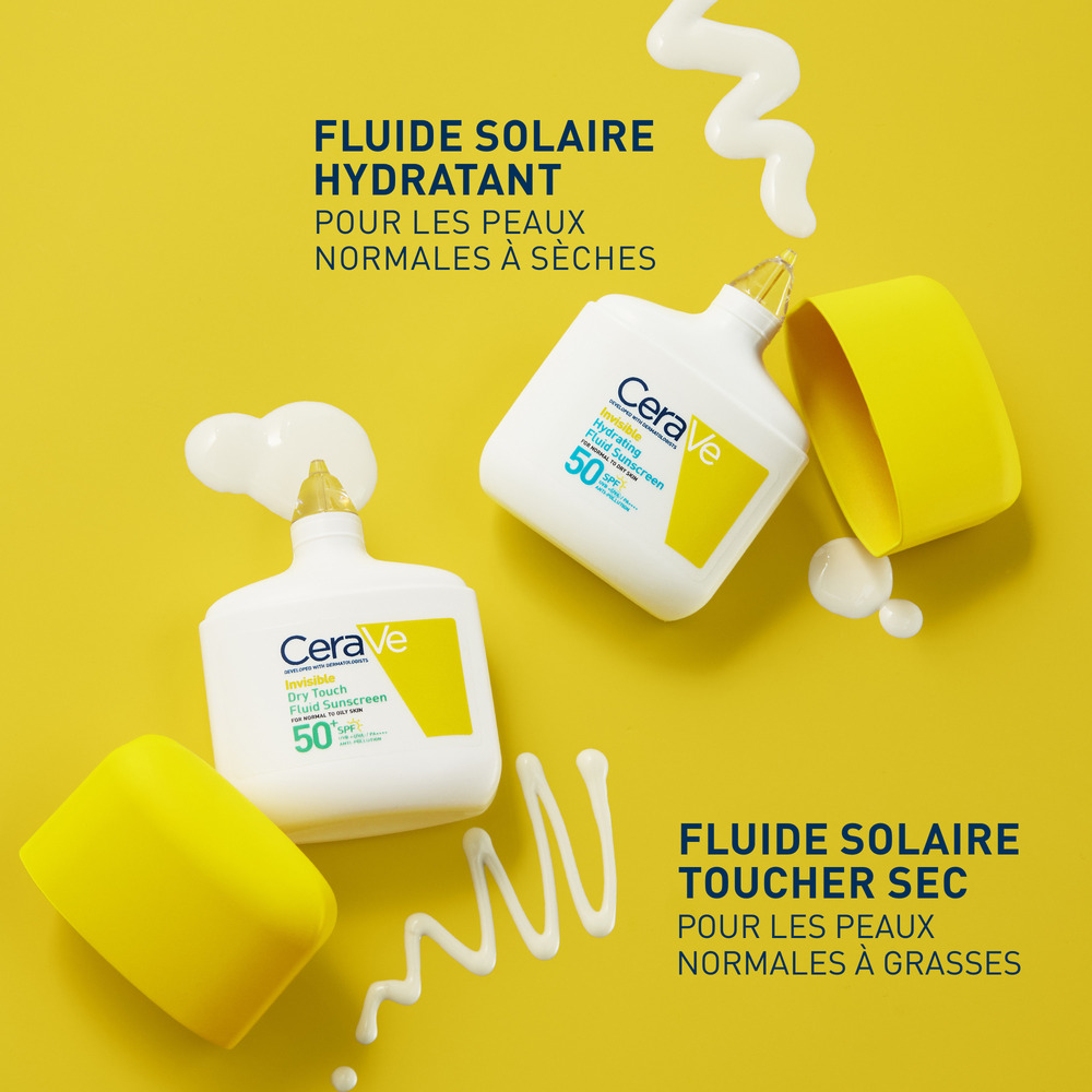 CeraVe Sun Fluide Solaire Hydratant Invisible SPF50 50 ml