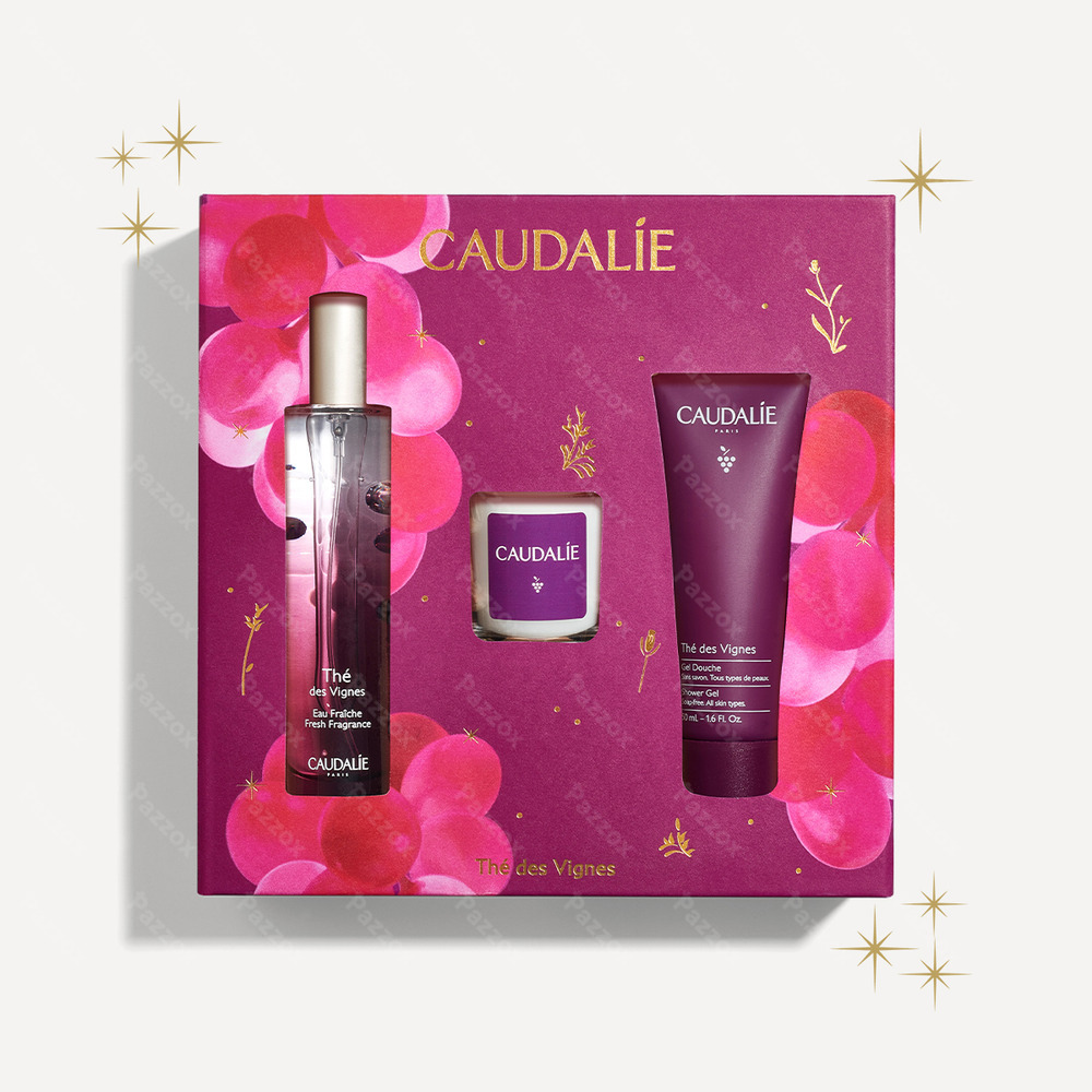 Caudalie Coffret Noel The Vignes 2025 3 Produits