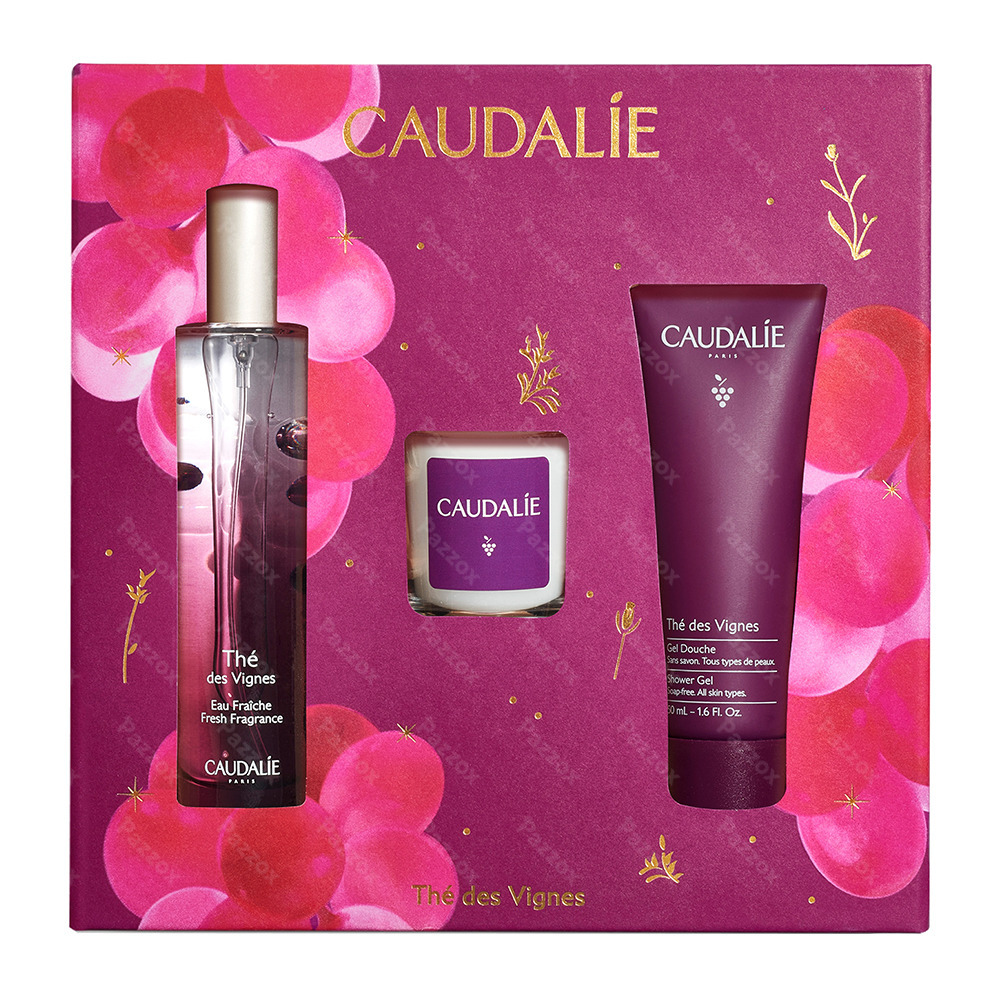 Caudalie Coffret Noel The Vignes 2025 3 Produits