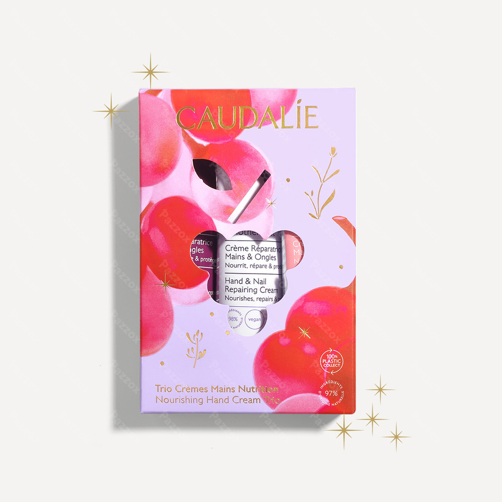 Caudalie Coffret Noël Trio Crème Mains 2025 3 Produits