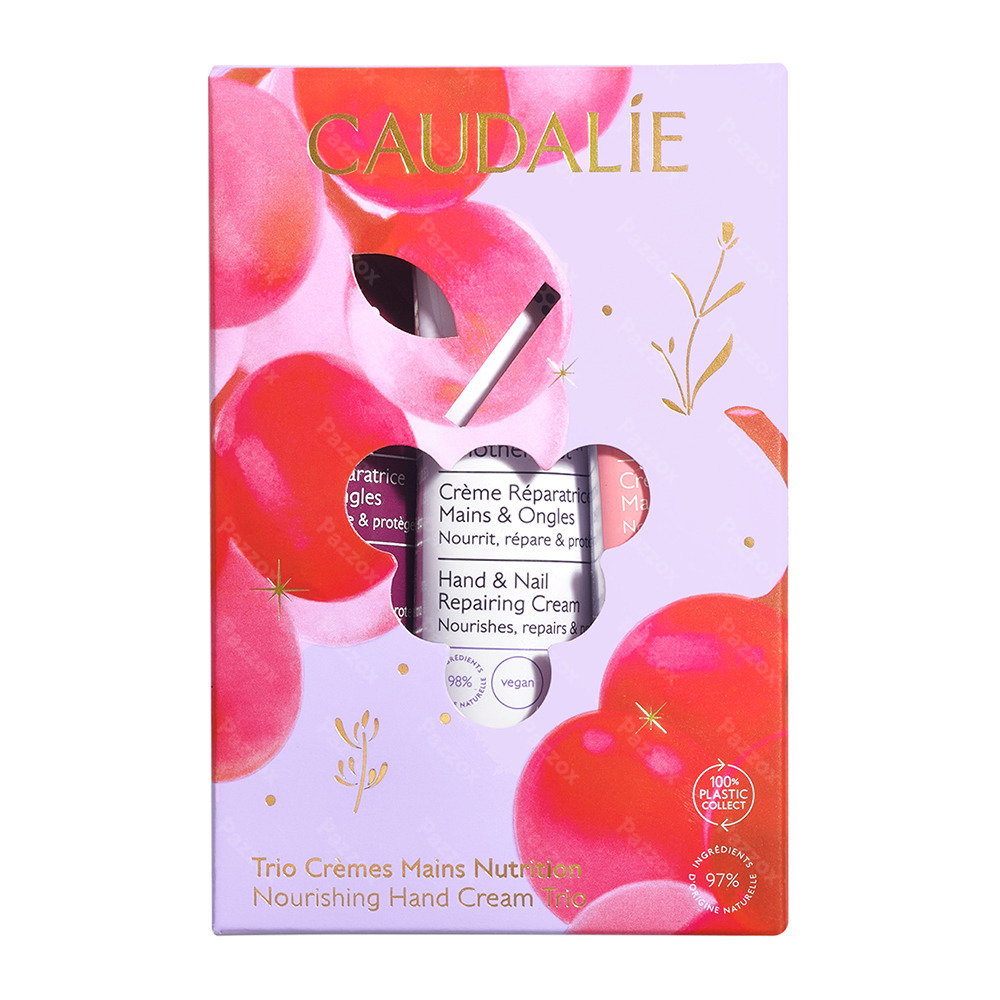 Caudalie Coffret Noël Trio Crème Mains 2025 3 Produits