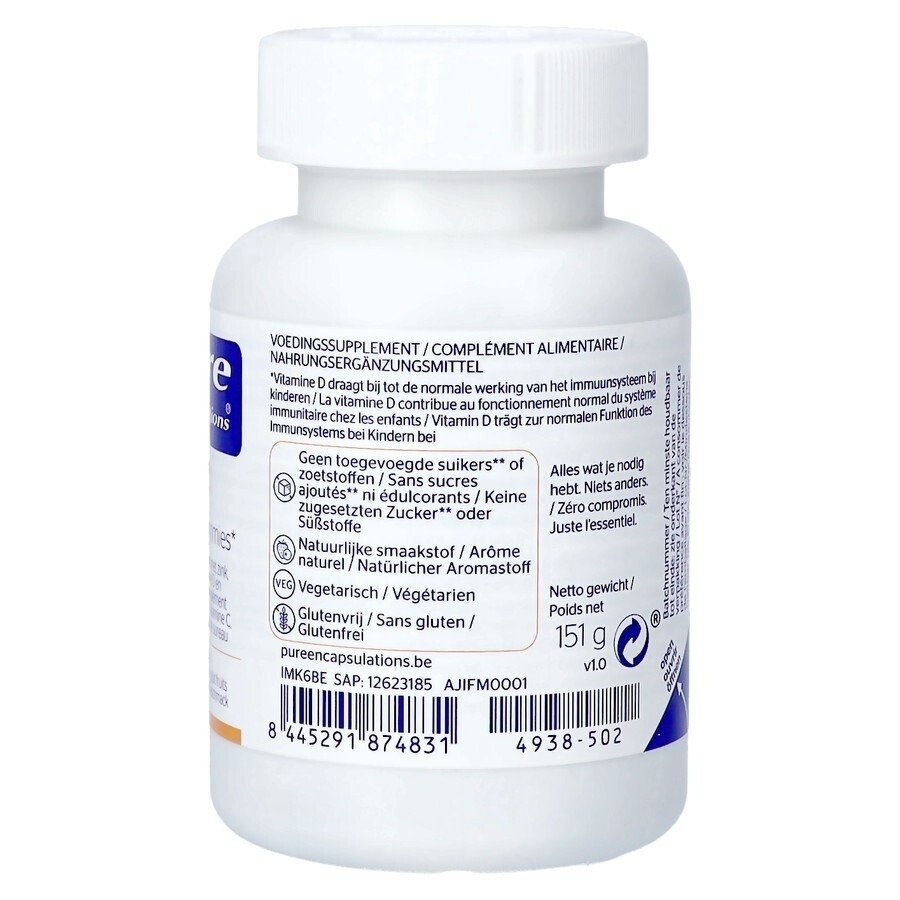 Pure Encapsulations Kids Immunity Gummies 60