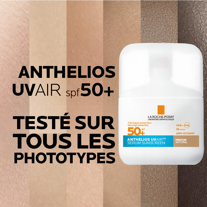 La Roche-Posay Anthelios UVAIR Sérum Solaire SPF50+ Medium 50ml