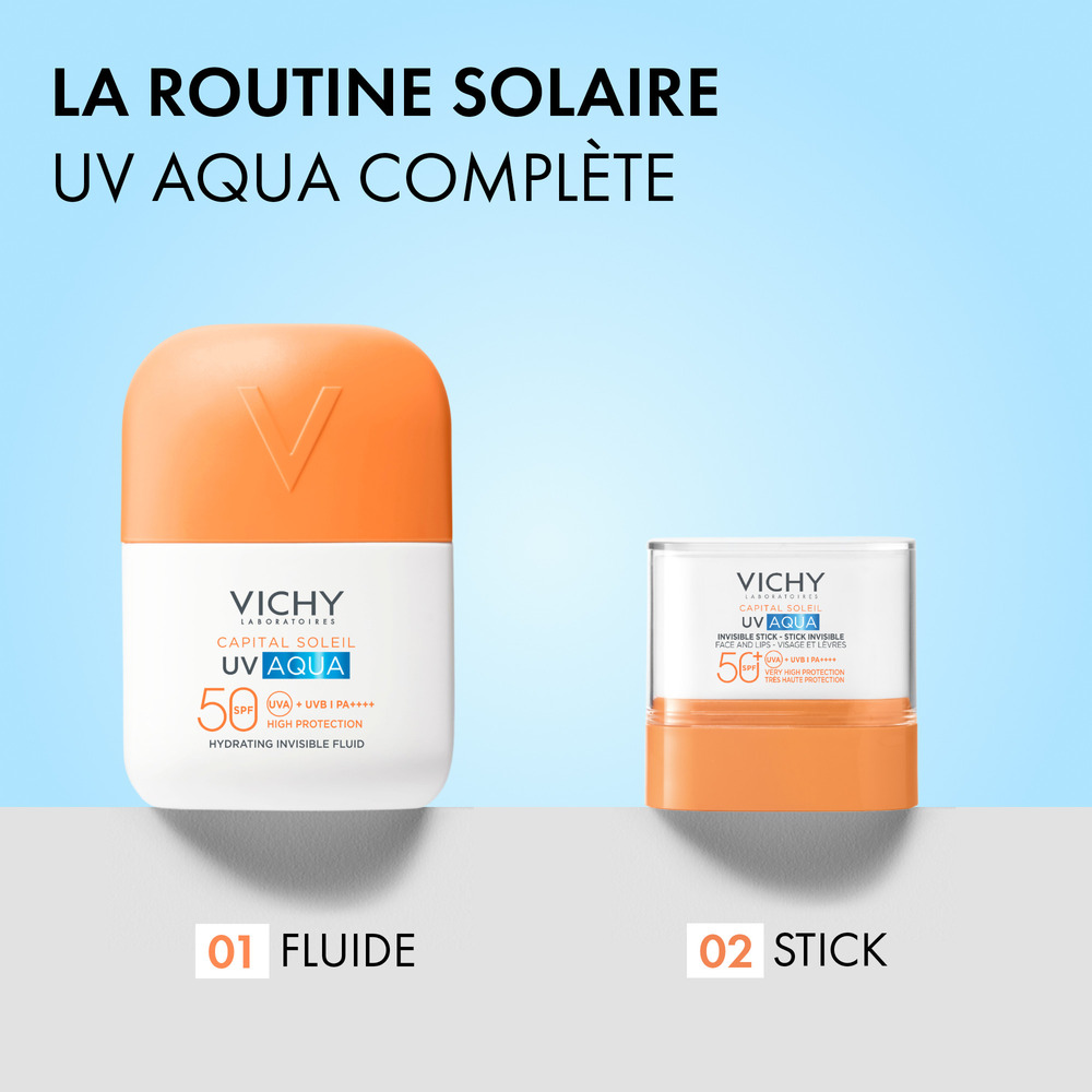 Vichy Capital Soleil Uv-Aqua Fluide Invisible SPF50+ 50 ml