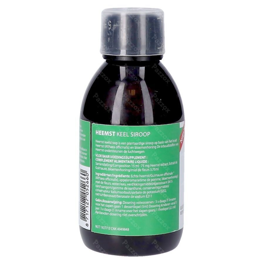 Heemst Keelsiroop 200ml