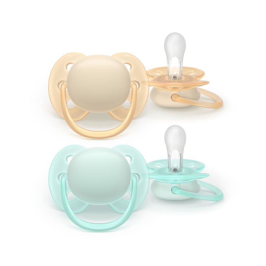 Philips Avent Sucette +0m Soft Neutre 2