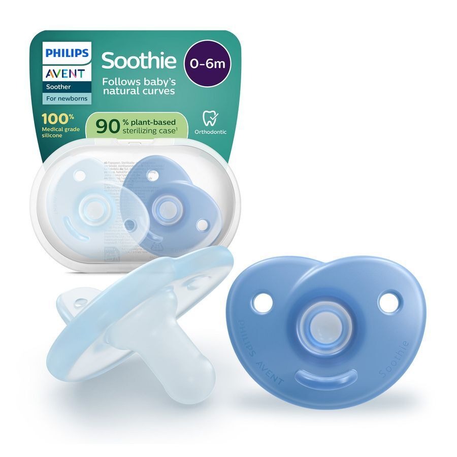 Philips Avent Sucette +0m Soothie Garcon 2